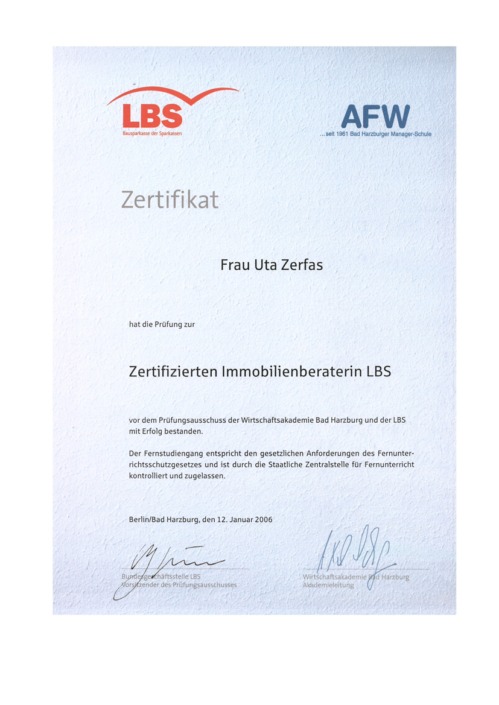 Mittelrhein Immobilien - Uta Zerfas, Andernach