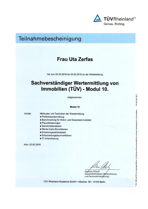 Mittelrhein Immobilien - Uta Zerfas, Andernach