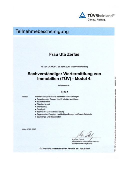 Mittelrhein Immobilien - Uta Zerfas, Andernach