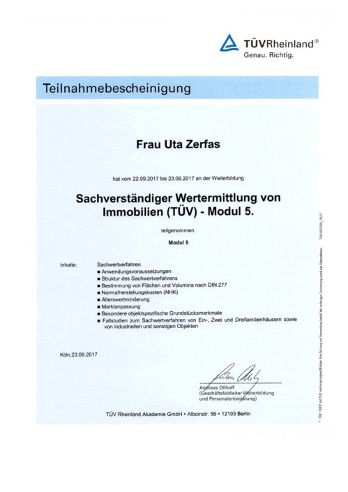 Mittelrhein Immobilien - Uta Zerfas, Andernach